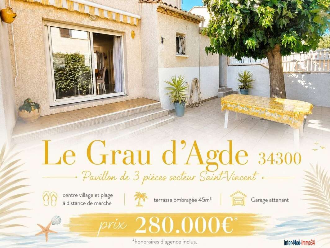 Maison à AGDE