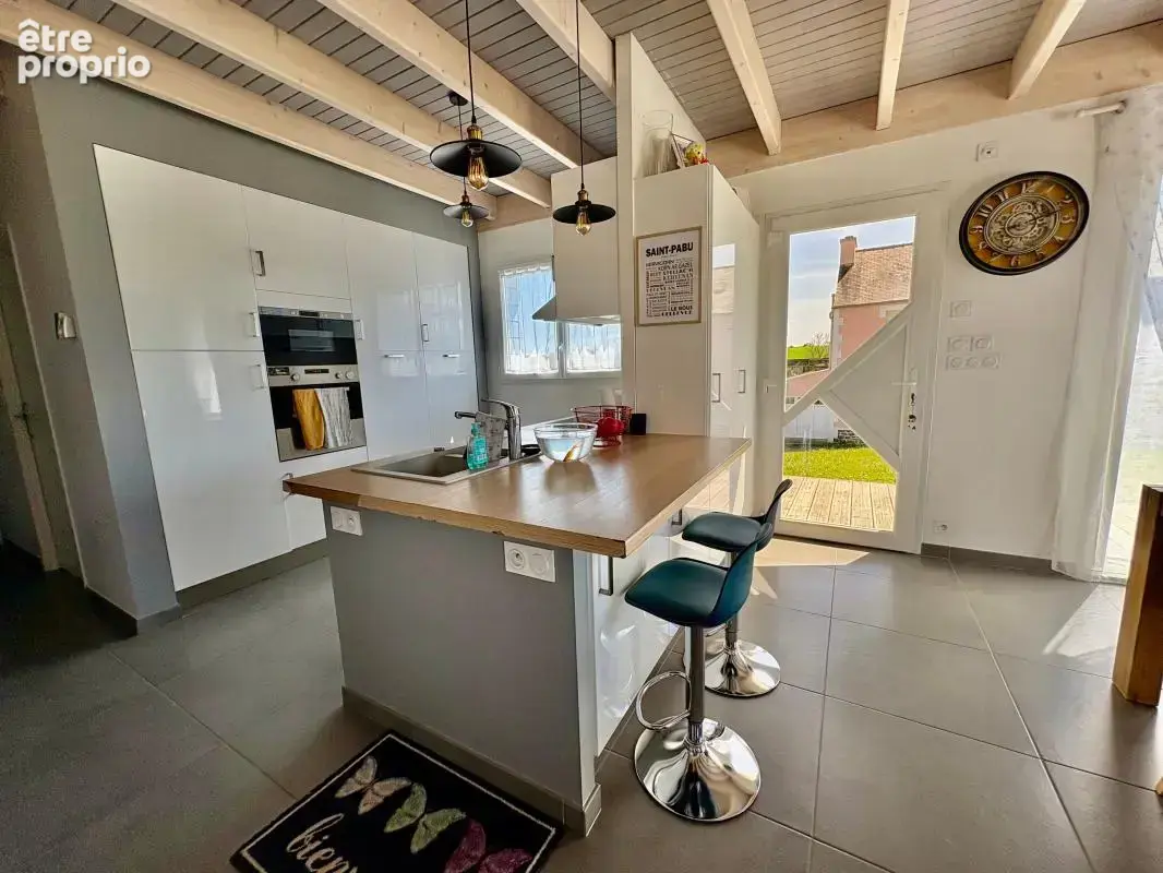 Saint pabu - maison sur sous-sol complet - t5 - photo 2