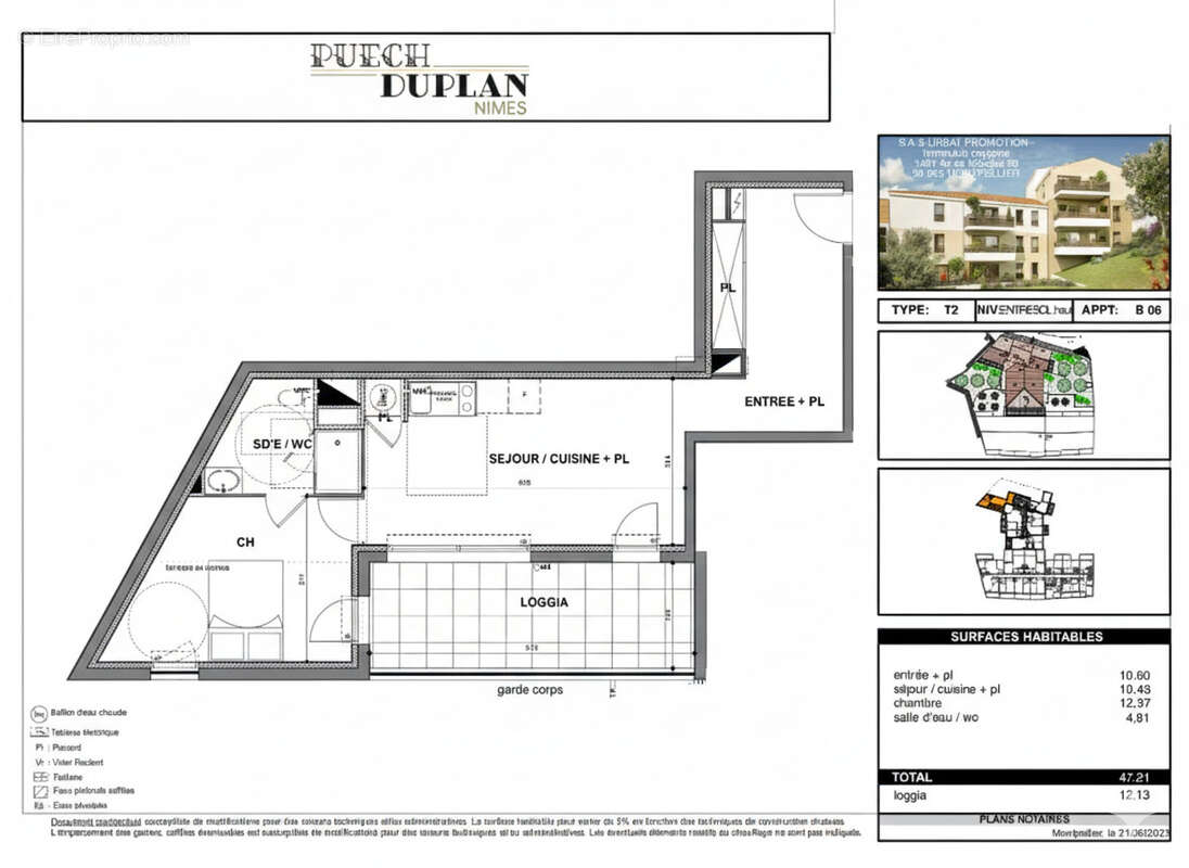 Appartement à NIMES