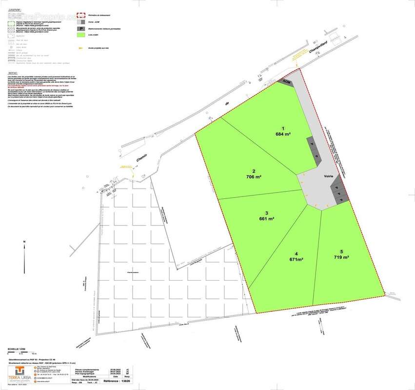 Terrain 719 m² à Irigny  - photo 2