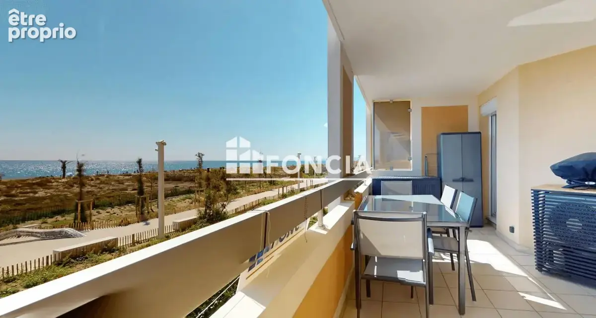 Le barcarès 66420 – t2 rénové avec vue imprenable sur la mer – terrasse 17 m² – parking privatif - photo 9