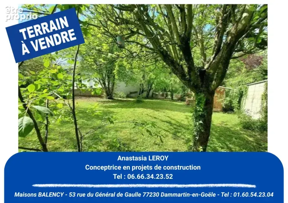Photo Terrain à Saint-Mard au prix de 200 000€