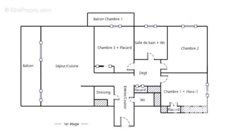 Appartement à SAINT-LAURENT-DU-VAR