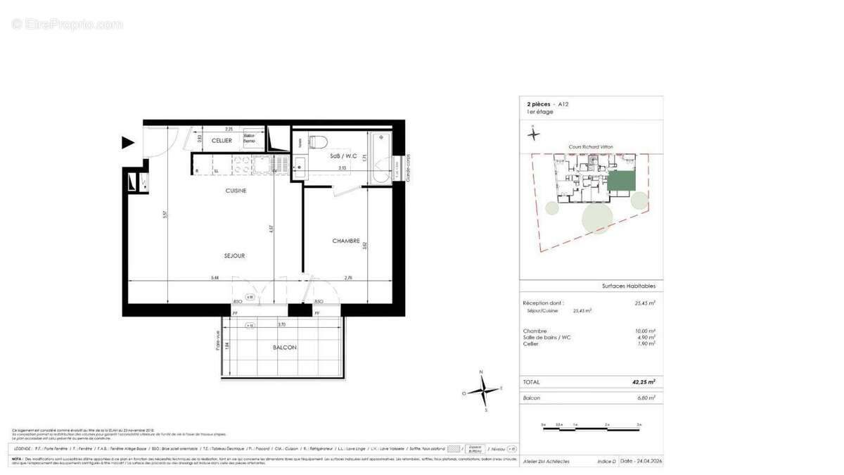 Appartement à LYON-3E