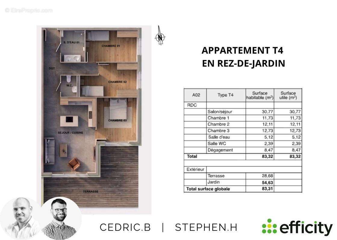 Appartement - photo 3