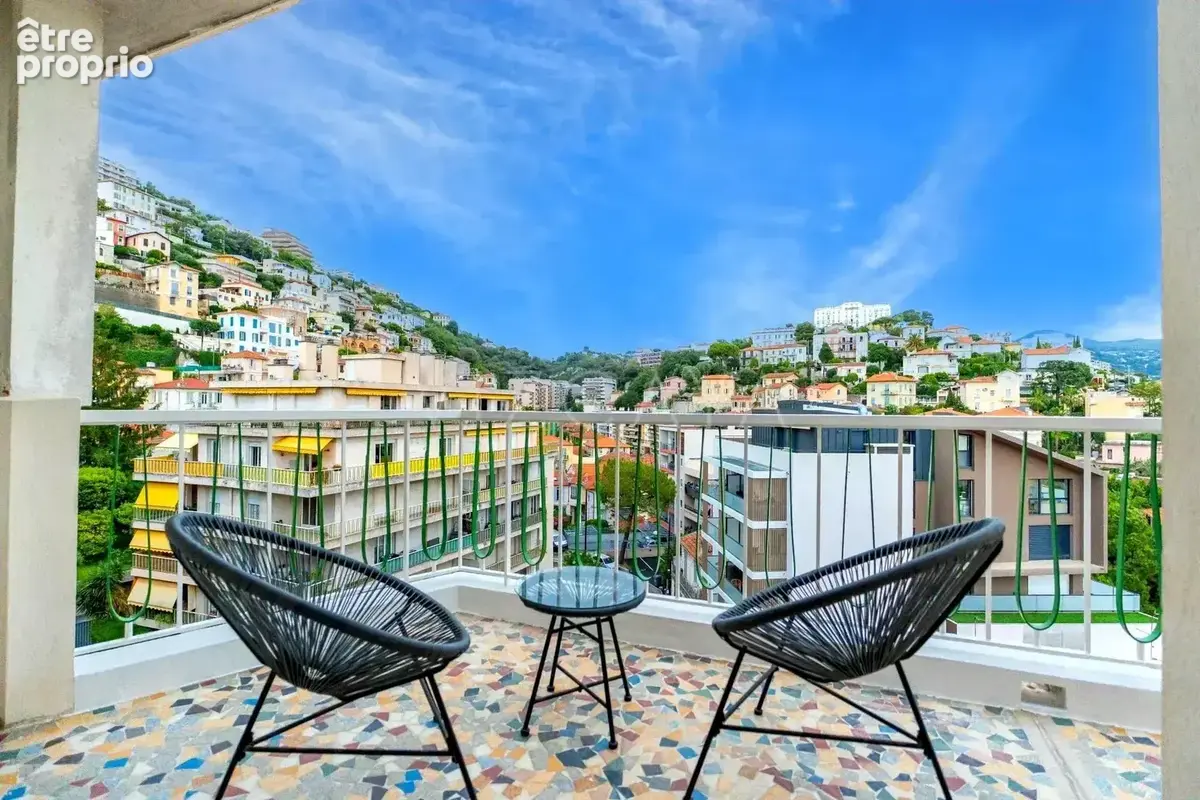 Bas du Parc Impérial / Piol – Dernier étage , 4 pièces rénové avec terrasses et vue mer - photo 18