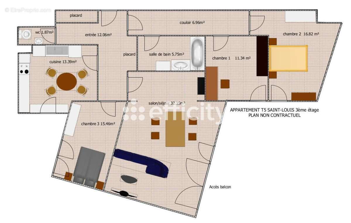 Appartement à SAINT-LOUIS