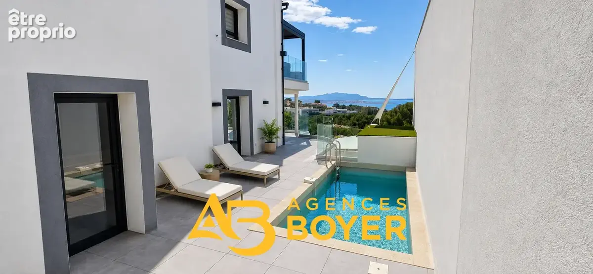 Bandol   Appartement T4 de 103 m2 avec vue mer, terrasse de 78 m2 et piscine privative - photo 8