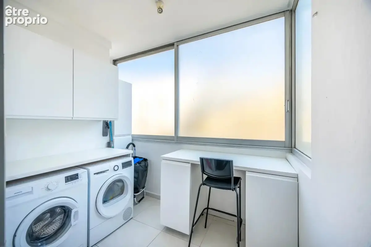 Cros de Cagnes - Bel appartement 3 P - Grand balcon - Cave - photo 9