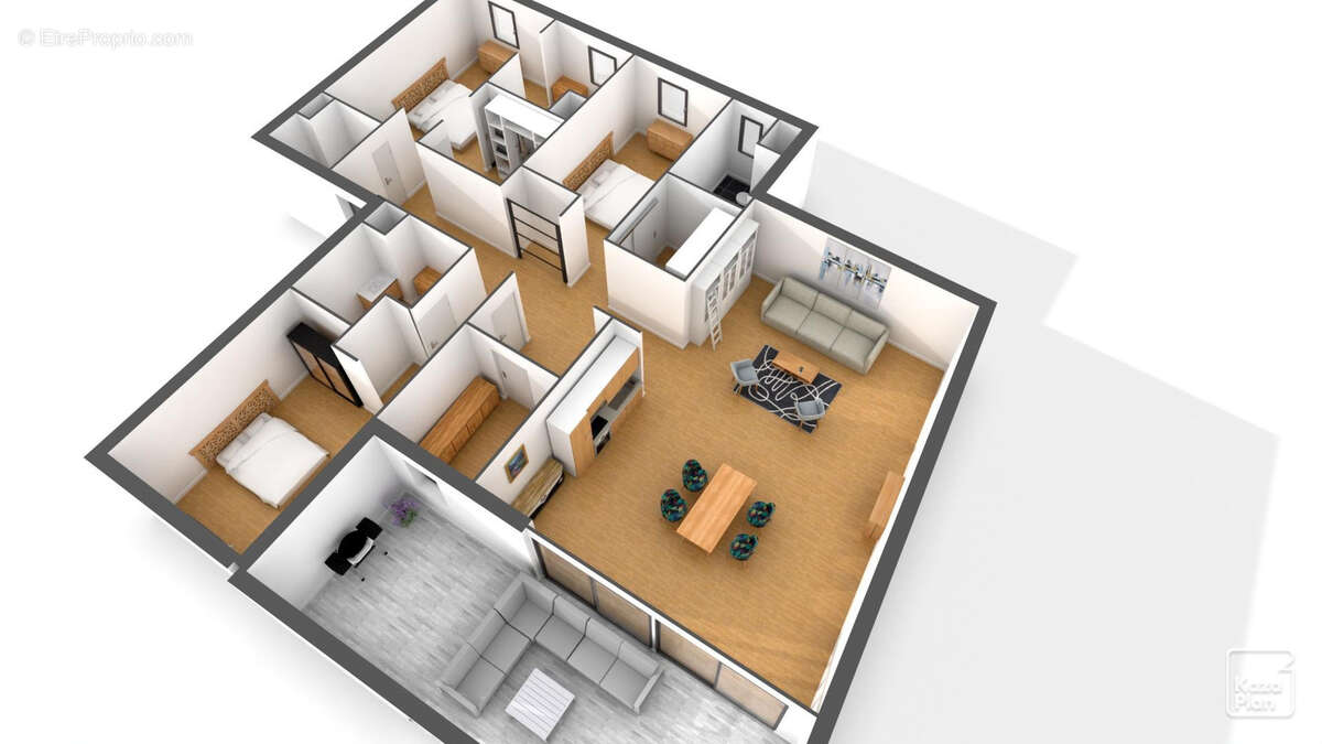 Appartement à AIX-EN-PROVENCE