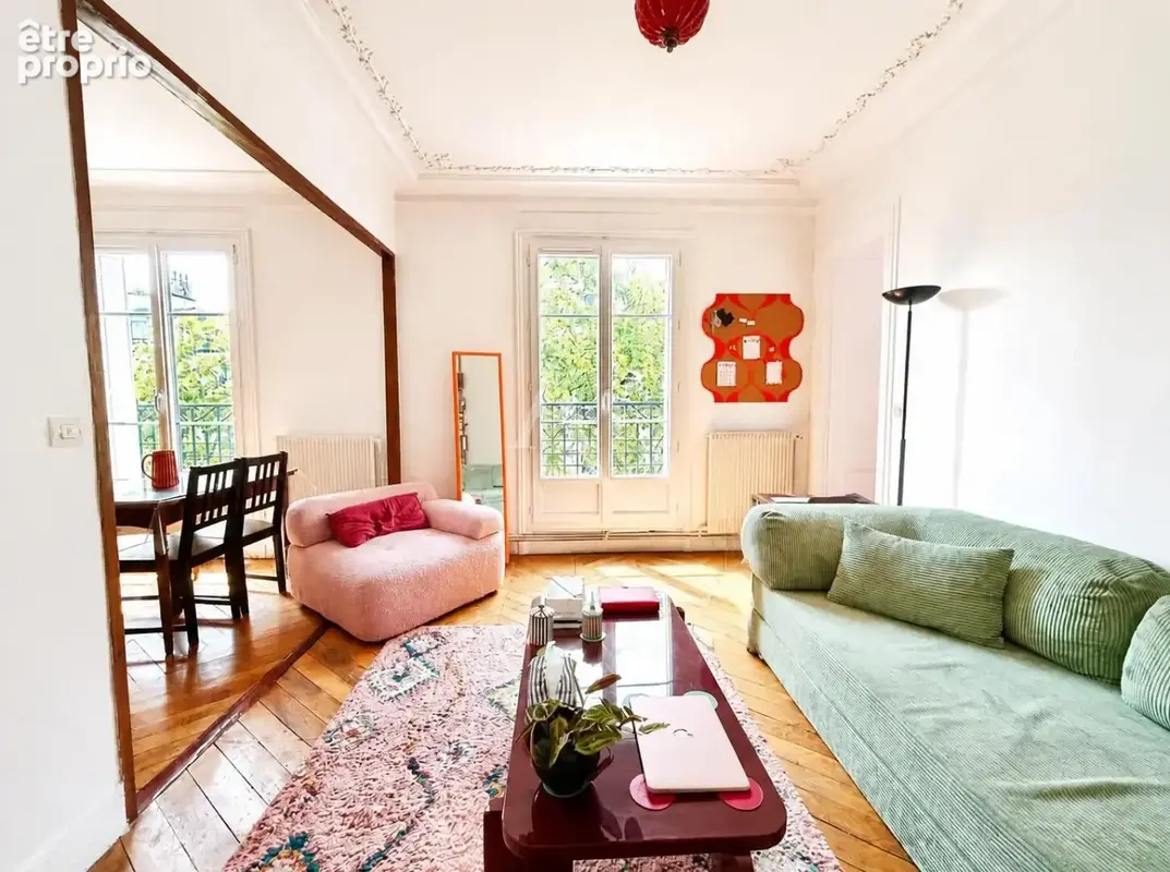 Appartement  3 pièces 58m²  type Haussmannien avec balcon - photo 3