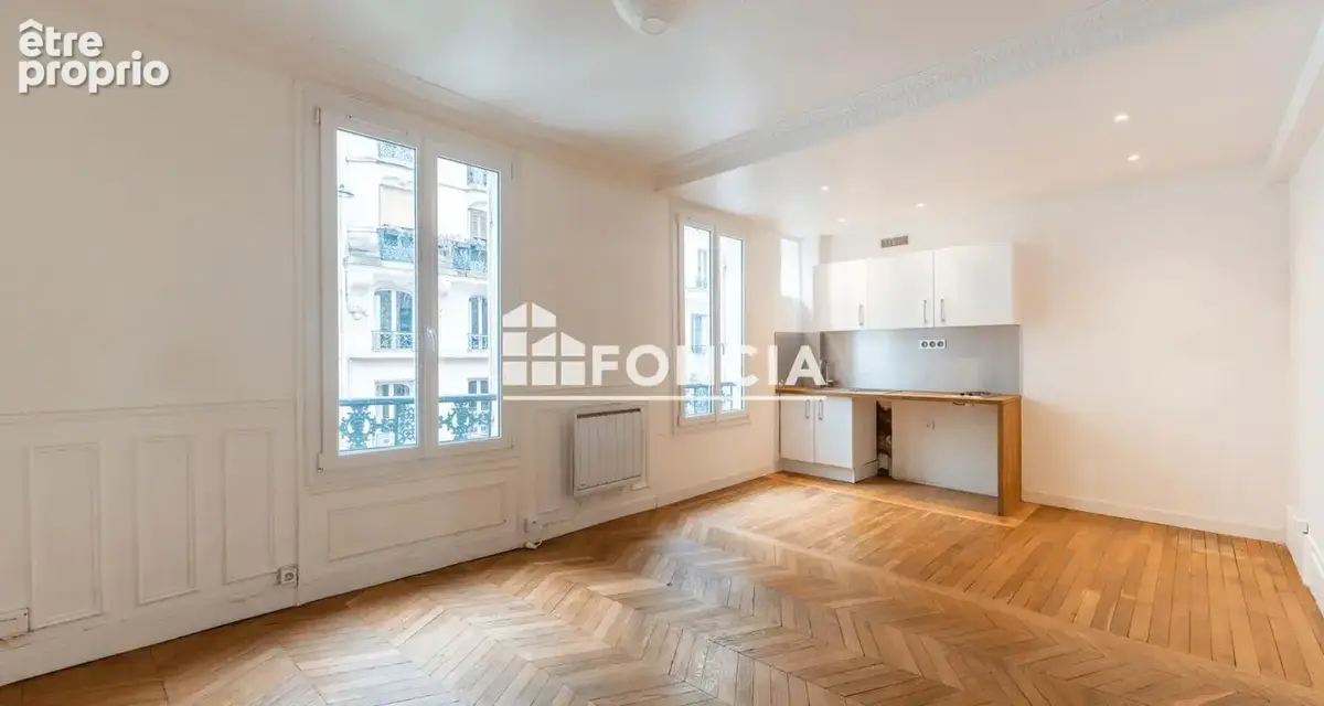 2 pièces 33m²  - croisement rue ramey/custine - photo 2