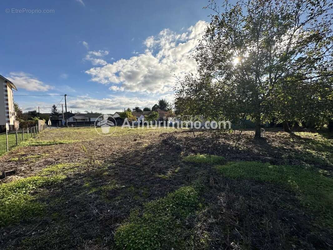 Terrain à SAINT-ASTIER