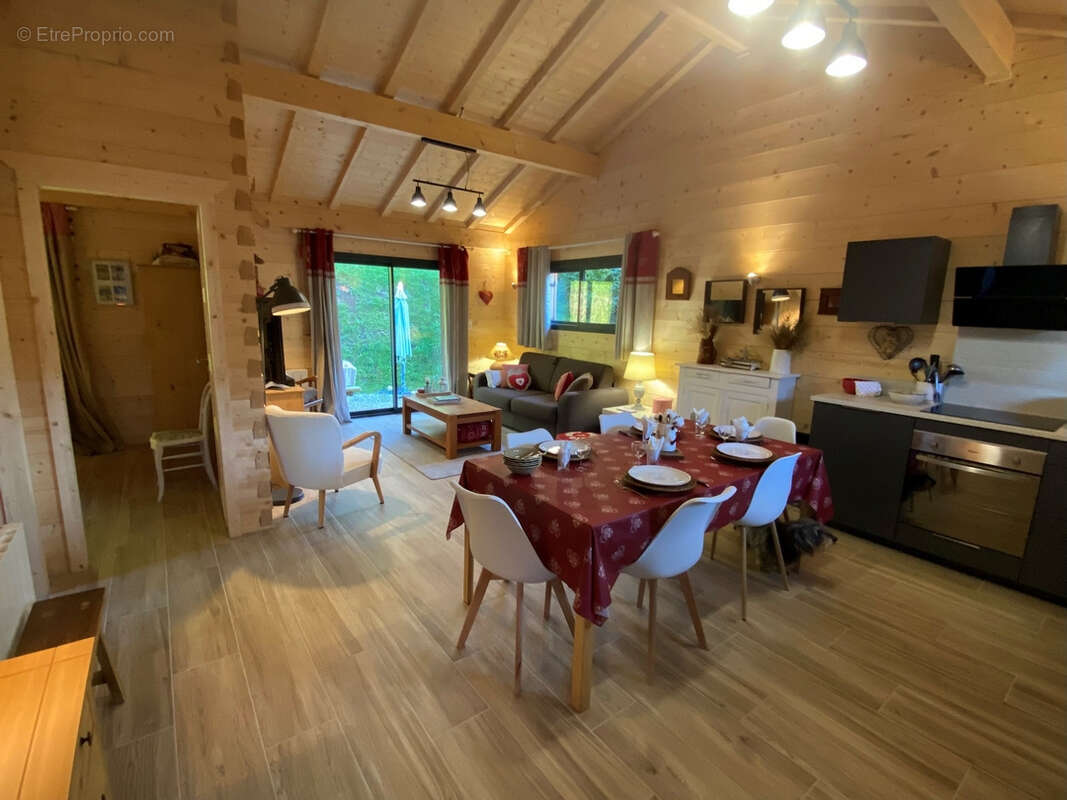 Choux : chalet indépendant de 60m2 construit en 2025. - photo 3