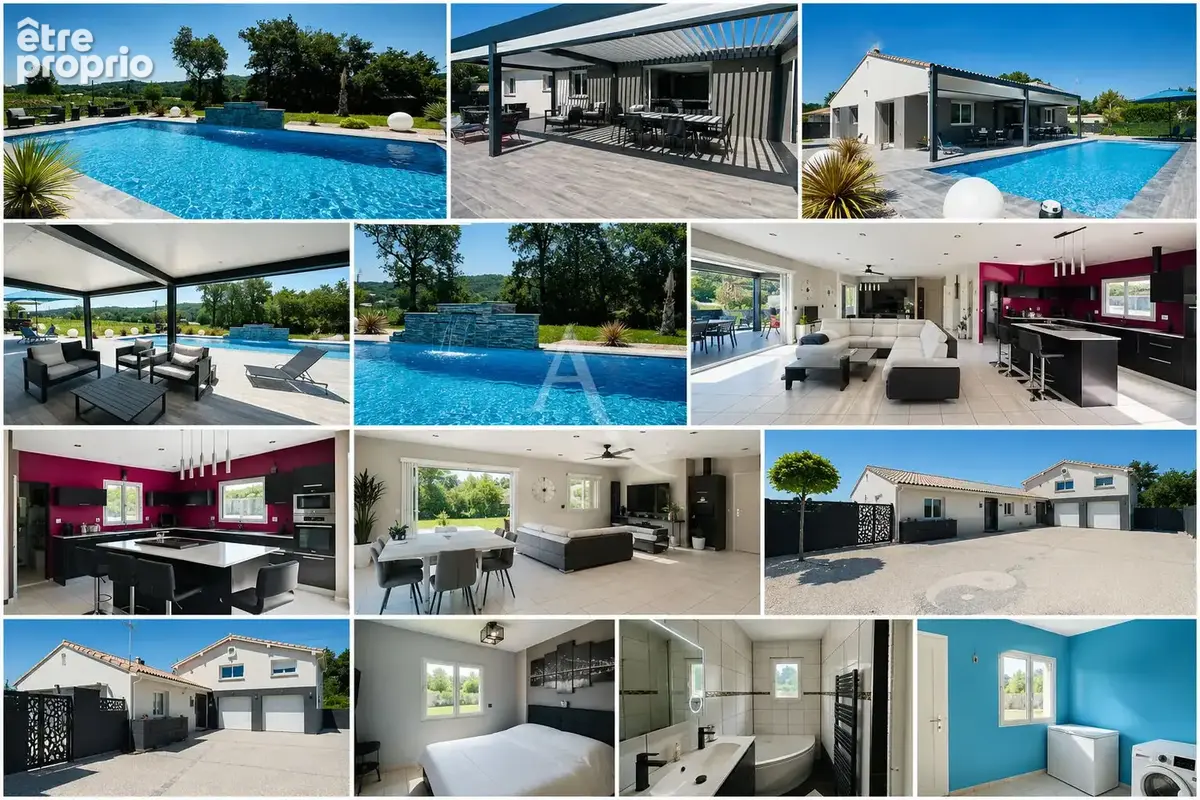 10 MINUTES BESSIERES ? Propriété familiale de standing de 175 m² avec piscine, spa, double habitation et prestations haut de gam - photo 18