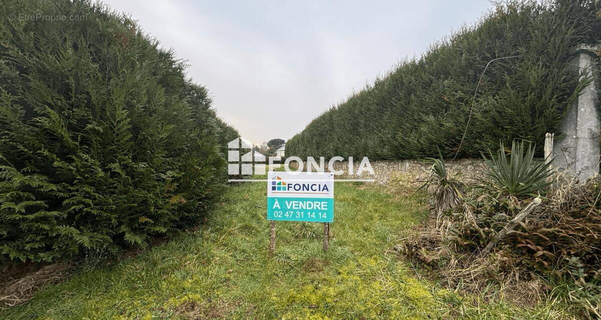 Terrain à VILLAINES-LES-ROCHERS