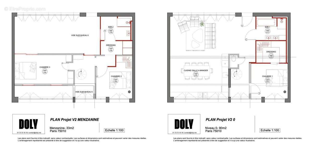Appartement à PARIS-10E