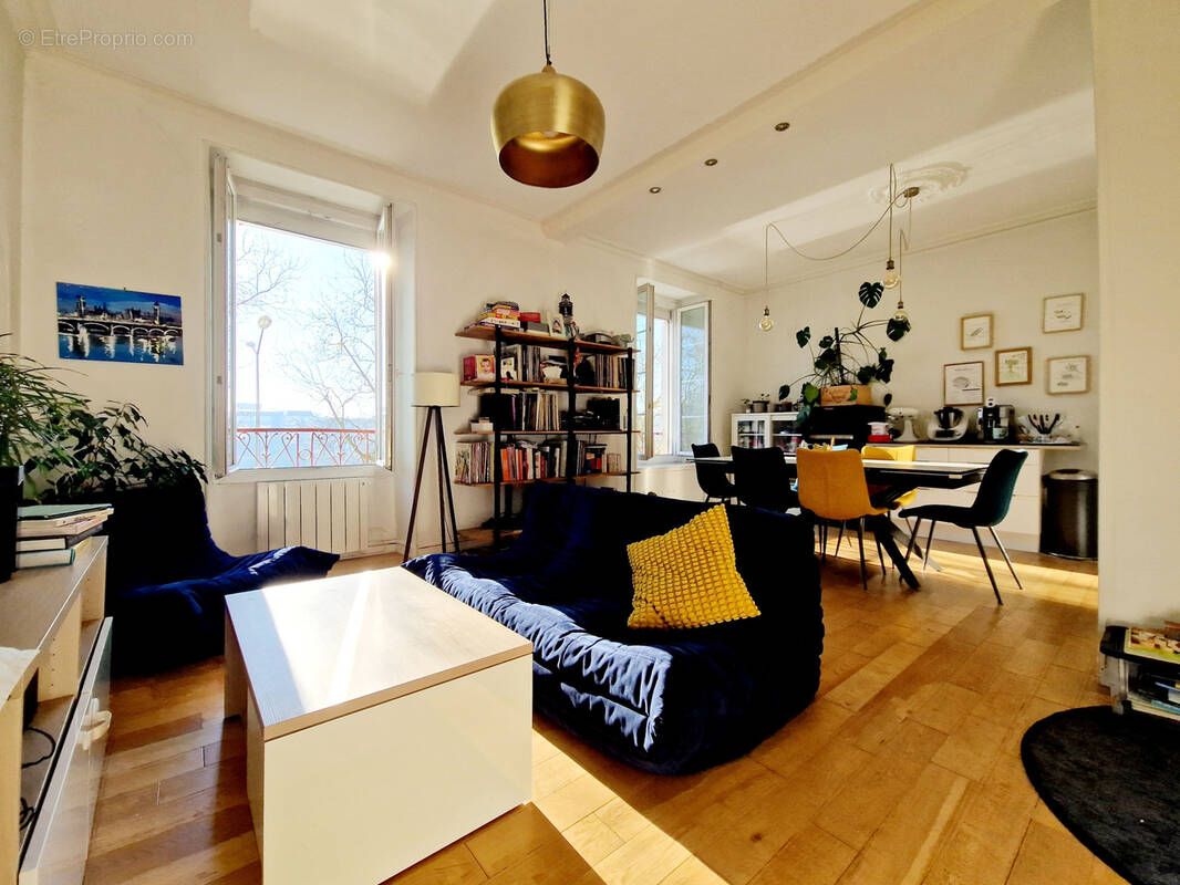 Appartement de type 3 / 4, vue imprenable sur la Loire, 44000 Nantes - photo 4