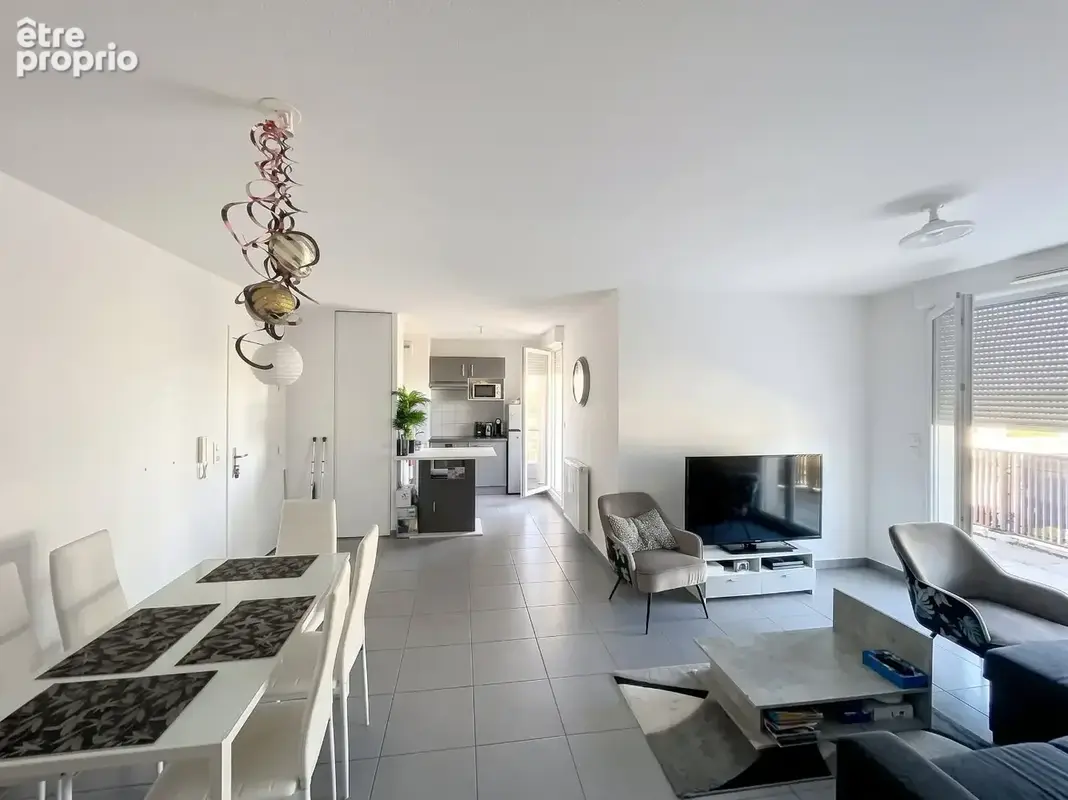 Toulouse Barriere de Paris, superbe appartement T3 dernier étage 70 m² Terrasse 24 m² double parking couvert - photo 2