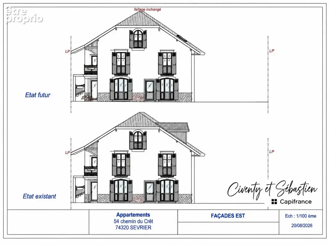Sévrier – t3 rénové évolutif t4 – 1er étage – vue lac - photo 2