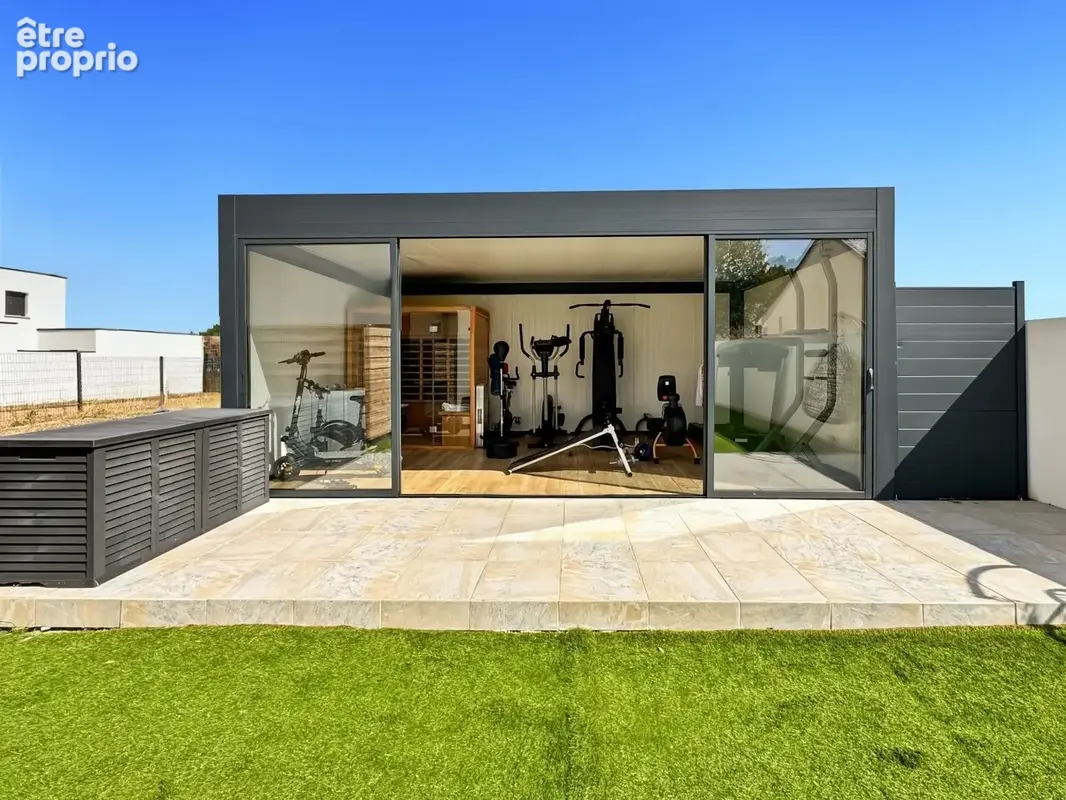 Saint-barthélemy-d’anjou – propriété contemporaine d’exception – piscine – espace bien-être - photo 10