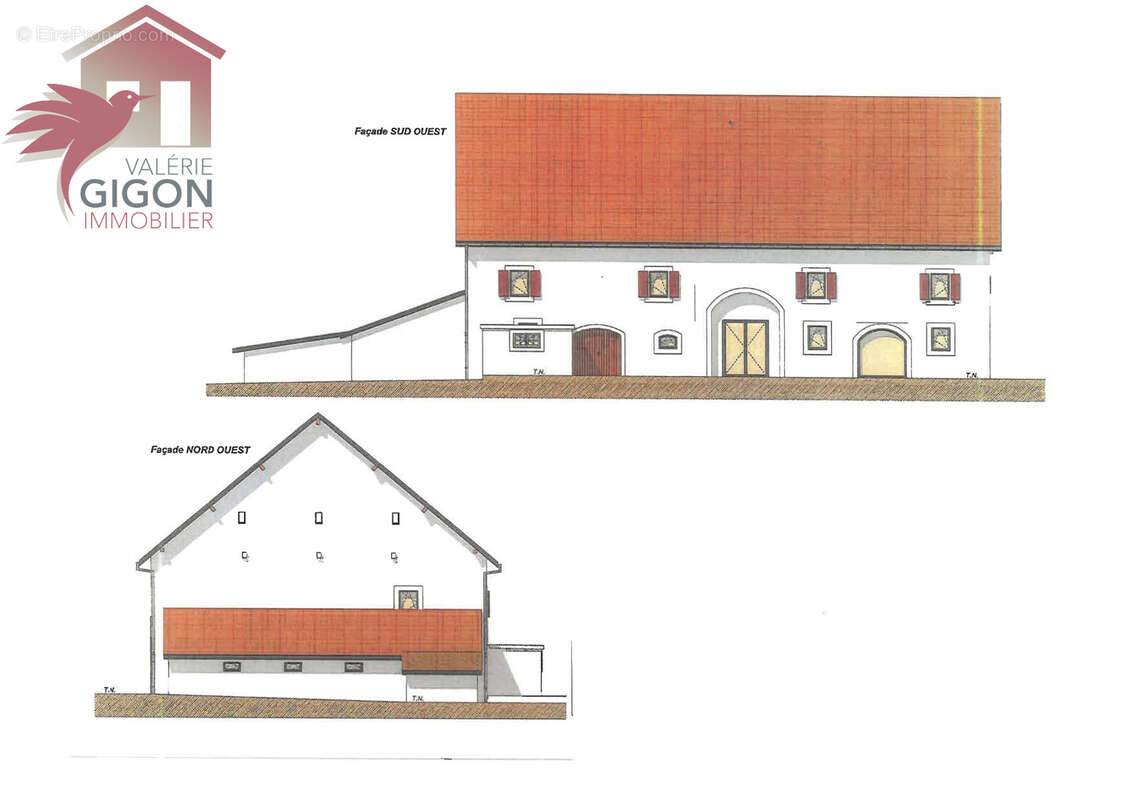 ENSEMBLE IMMOBILIER AVEC BONNE RENTABILTE composé d'un espace professionnel loué de 250m2 + possibilité de cré - photo 2