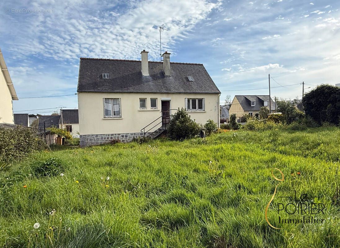 FACADE OUEST - Maison à PLENEUF-VAL-ANDRE