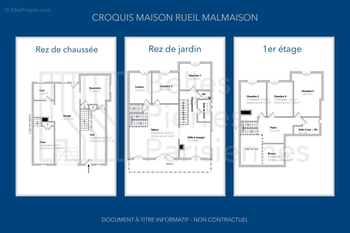 Maison à RUEIL-MALMAISON