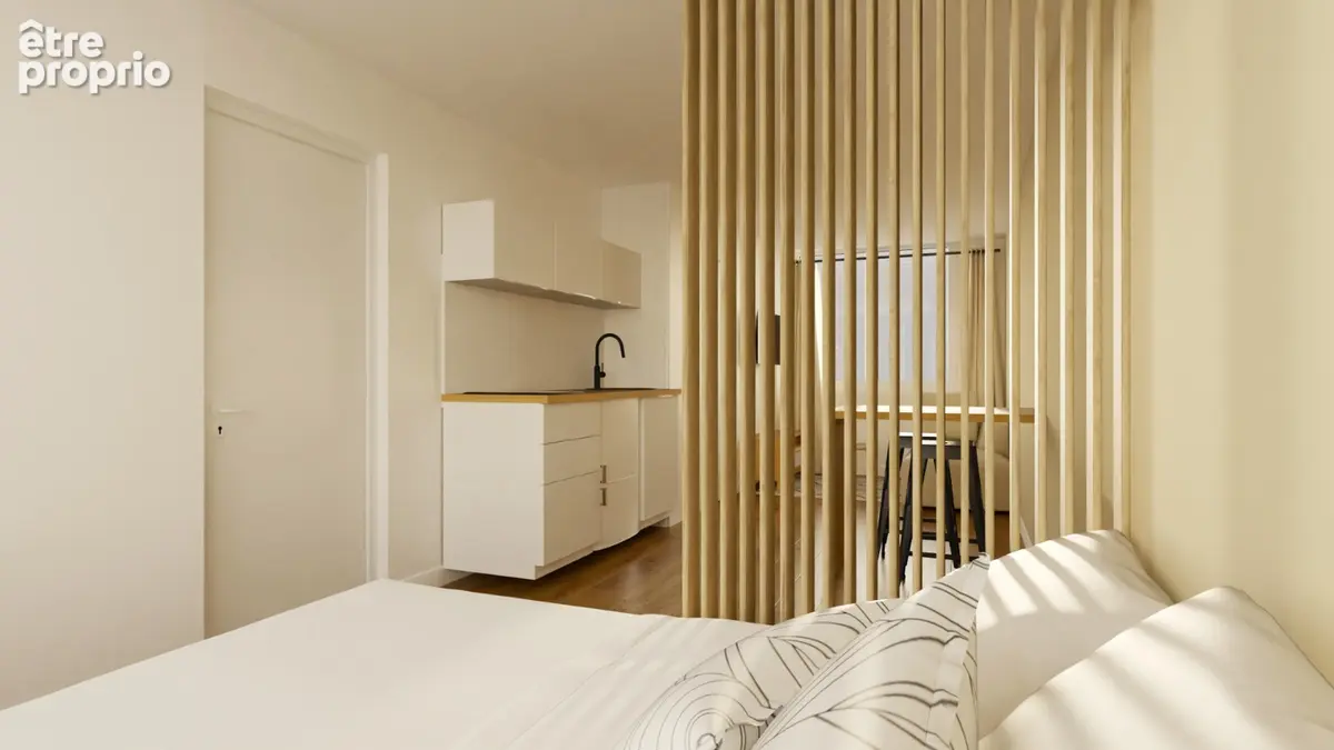 Appartement Saint Brieuc 1 pièce(s) 25.9 m2 - photo 2