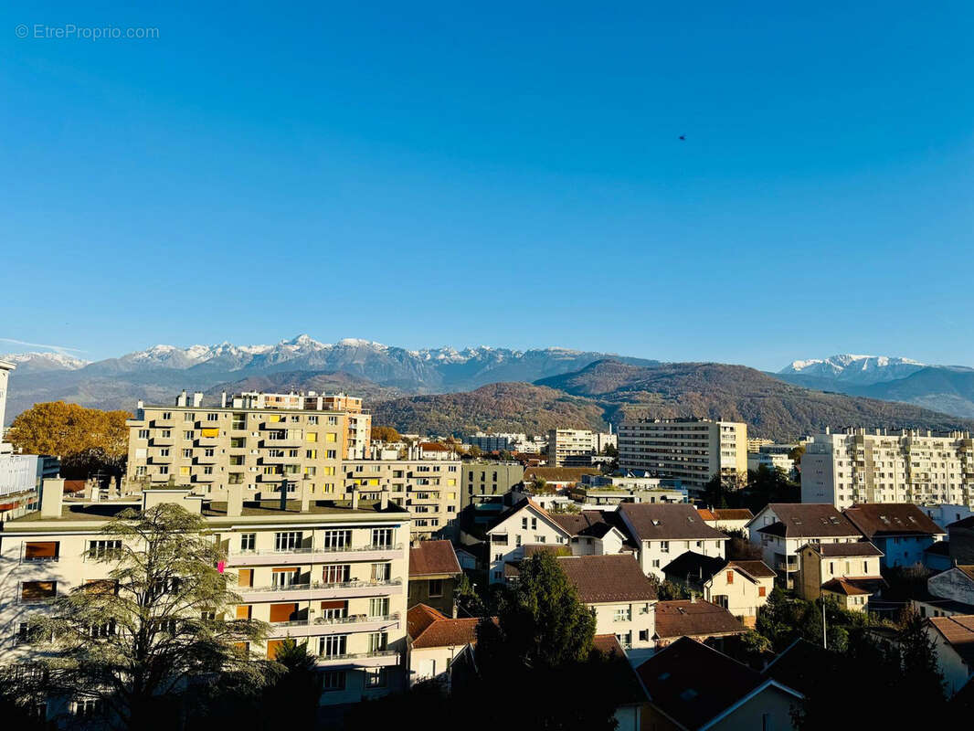 Grenoble  standing t5 120 m2 Vues magnifiques Belledonne + Vercors + Chartreuse - photo 2