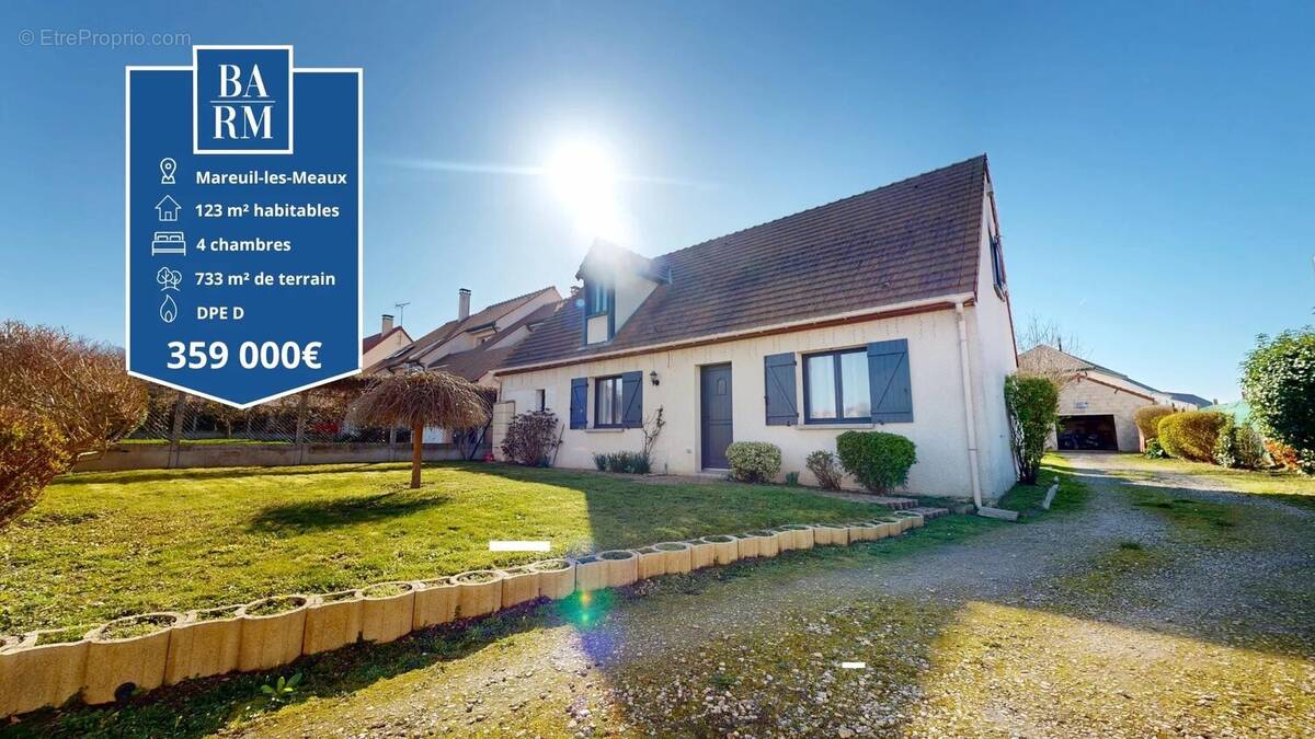 Maison à MAREUIL-LES-MEAUX