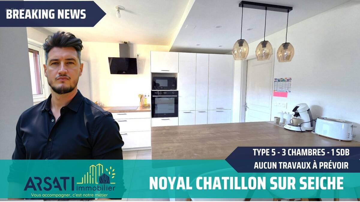 Maison à NOYAL-CHATILLON-SUR-SEICHE