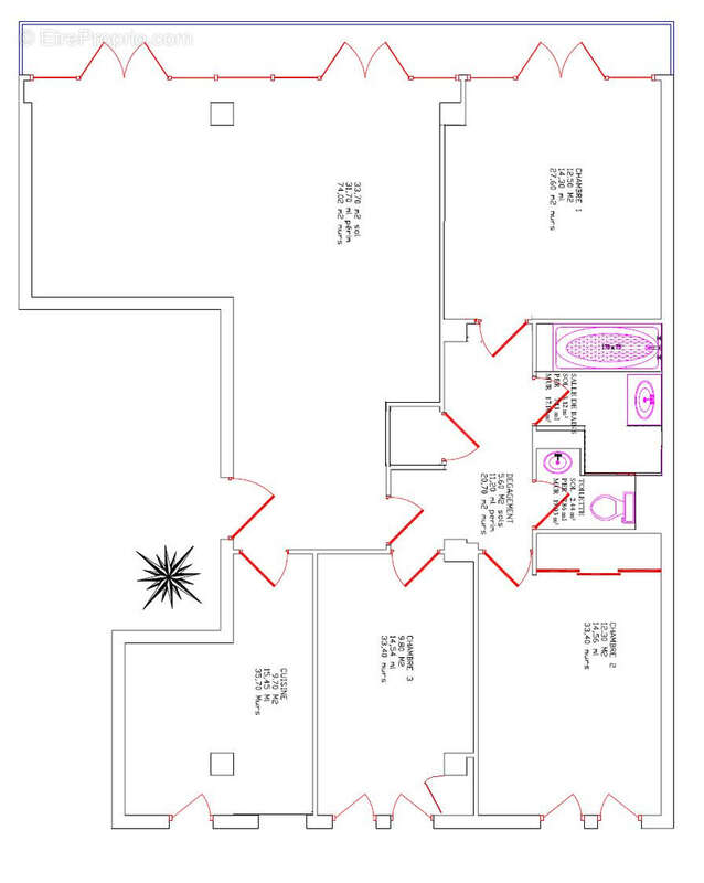 Appartement à BOULOGNE-BILLANCOURT