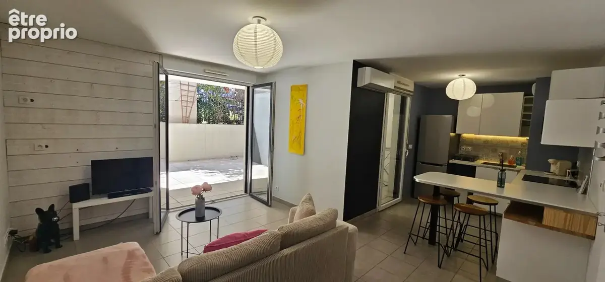 SAINT JEAN DE VEDAS (34) F3 avec grande terrasse et parking en sous-sol - photo 2