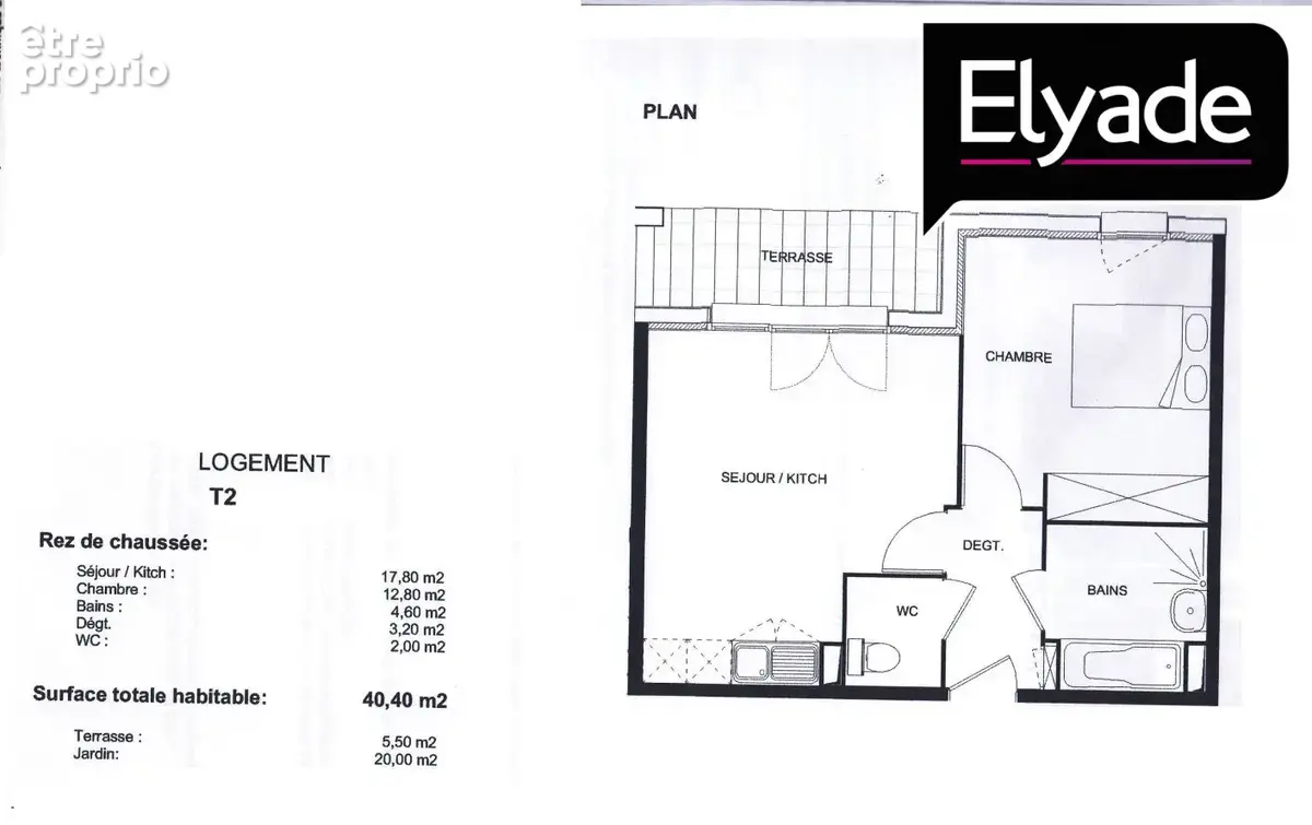 Appartement 2 pièces 40 m² à vendre à Mondonville (31700) - photo 7