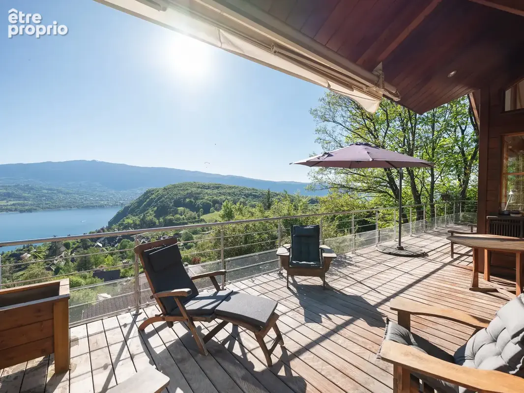 La Canopée, chalet d'architecte  surplombant le lac d'Annecy - photo 7