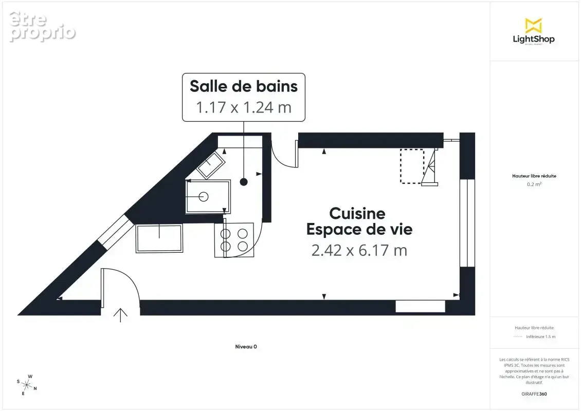 Idéal investissement locatif ! Studio de 18m² - Rue Saint Denis, Paris - photo 3