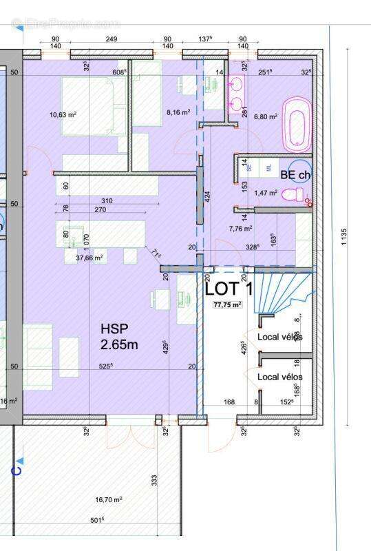 Appartement à MORSBRONN-LES-BAINS