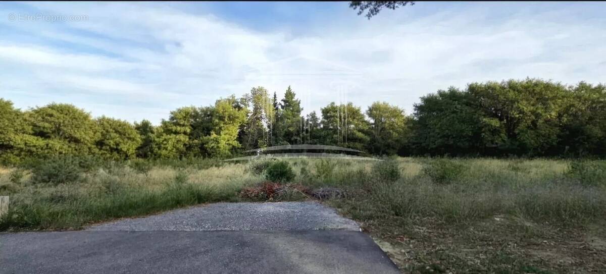 Terrain à BEDARRIDES