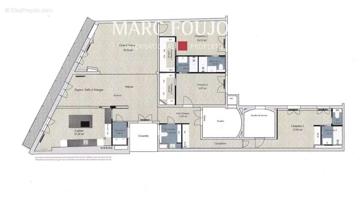 Appartement à PARIS-8E