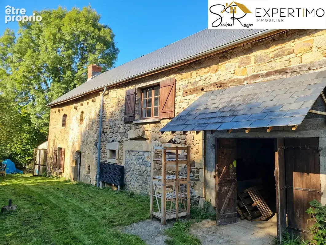 Maison en pierre de 119 m2   Terrain de 1 345 m2   Gouttières (63390) - photo 2