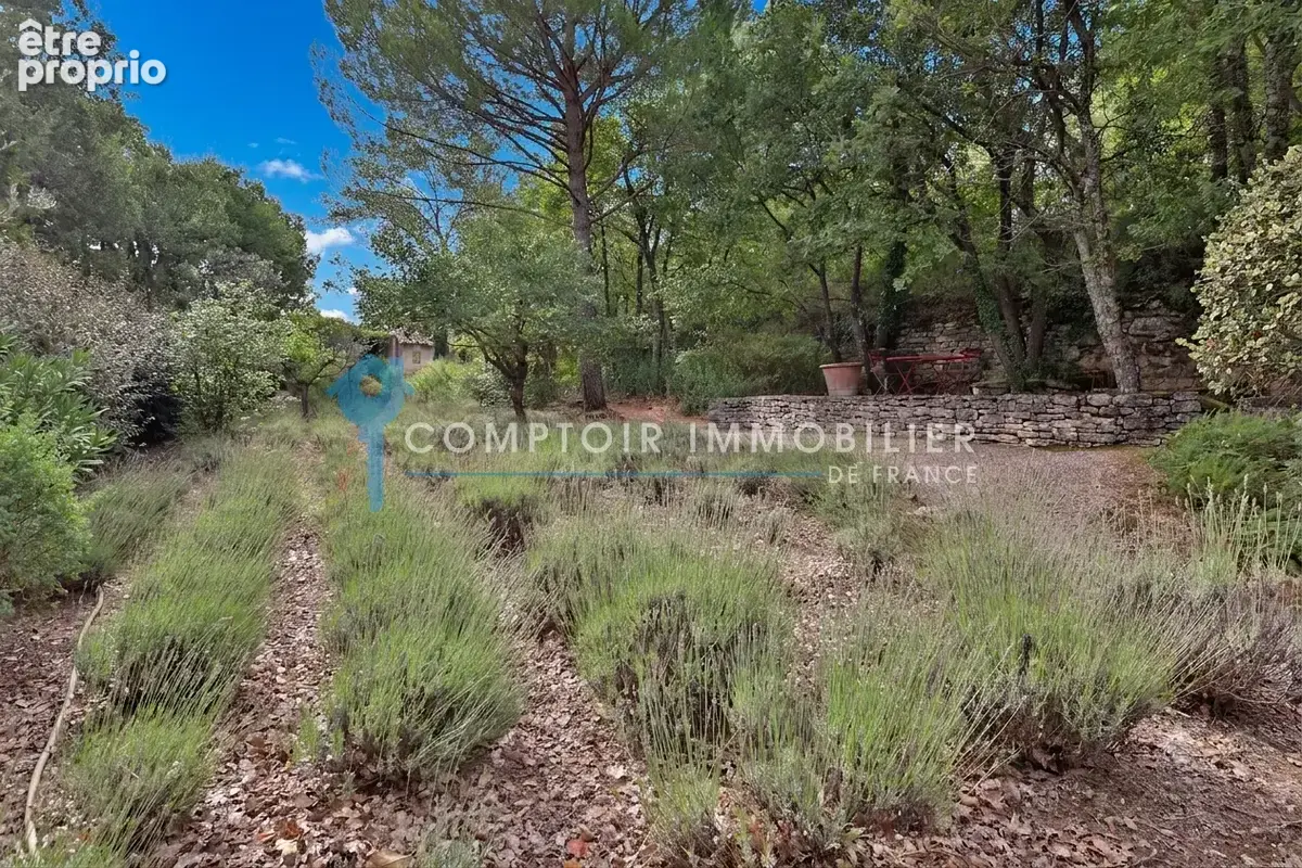 Dept 84 - Goult - Ravissante et atypique propriété en pierre 150 m2 + terrain avec garage et piscine non atten - photo 6