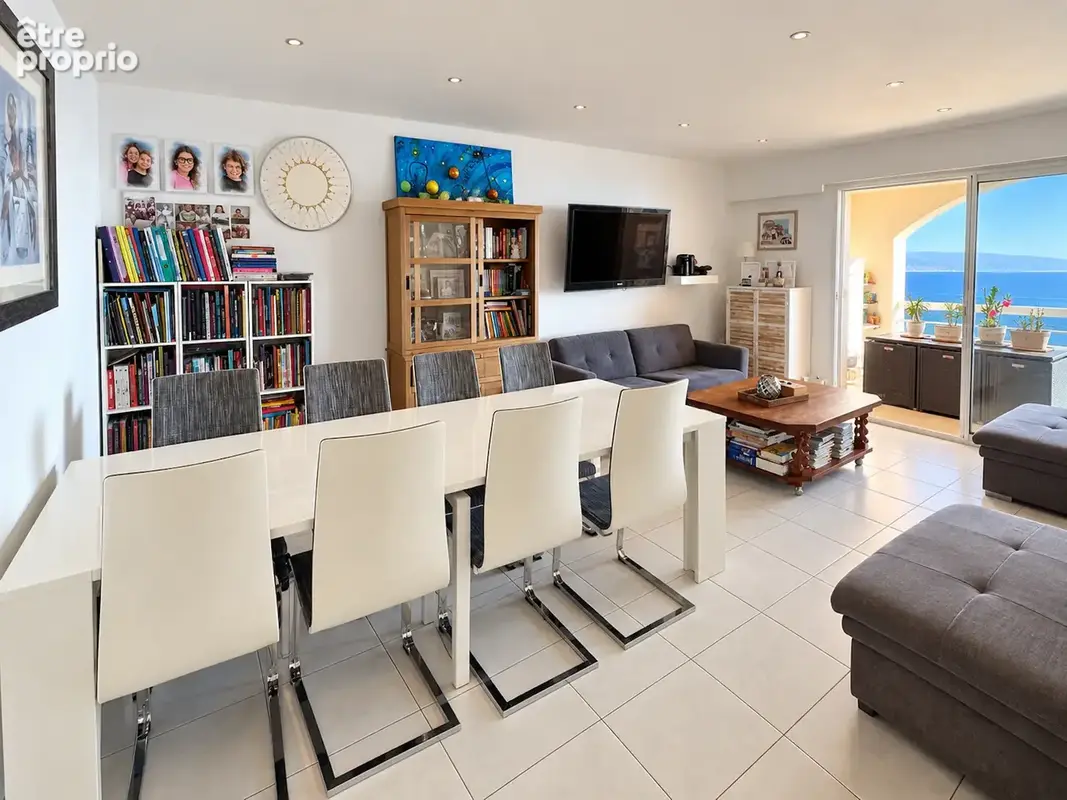 Exclusivité   ajaccio, route des sanguinaires f4 de 100 m2 traversant avec vue mer   terrasse   garage   dpe b - photo 4