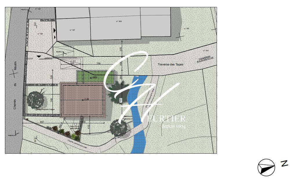 Terrain à SAINT-MARTIN-D&#039;URIAGE