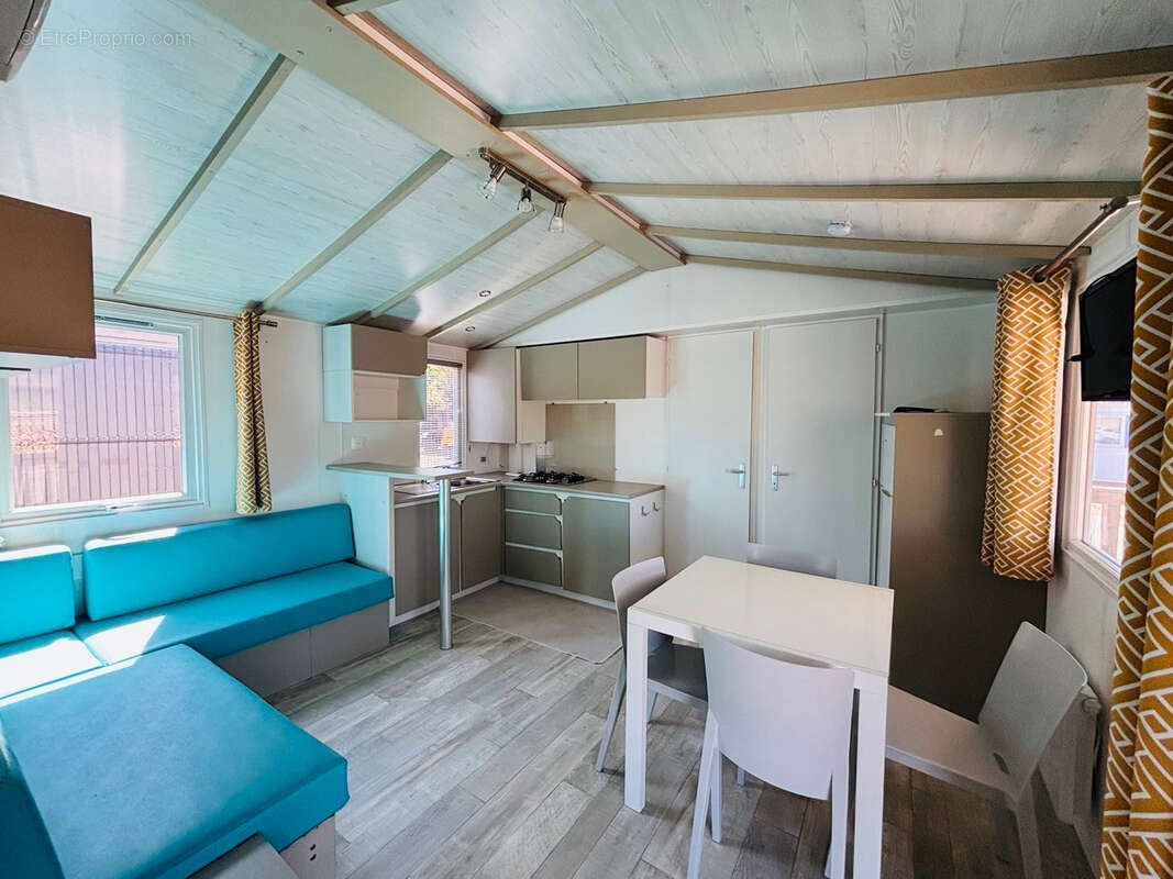 Mobilhome et terrain anould 294 m2 - photo 3