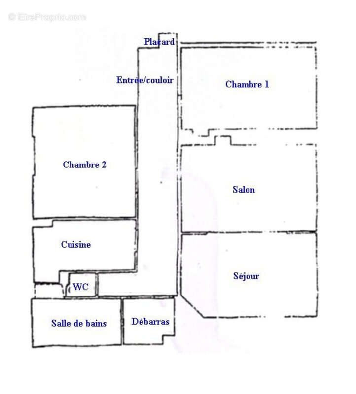 Appartement à PARIS-20E