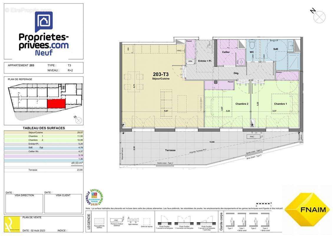 Appartement à PORT-LA-NOUVELLE
