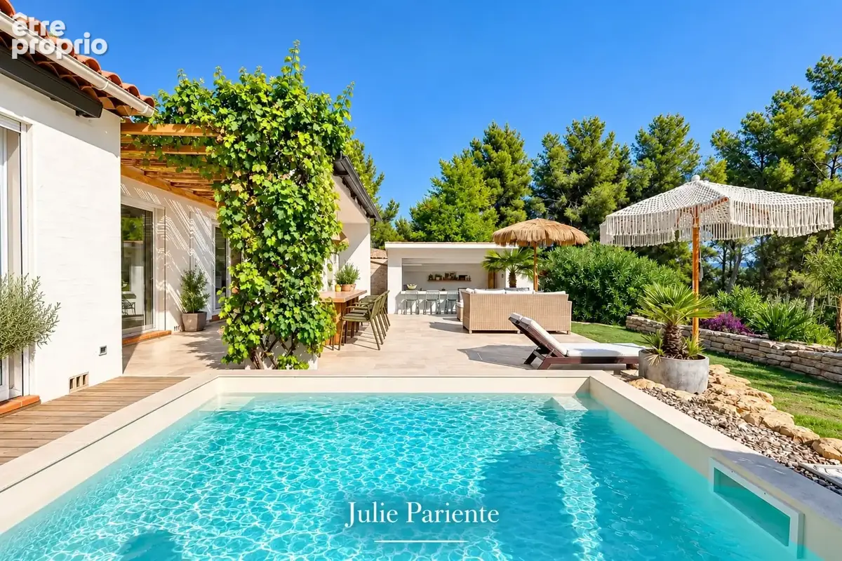 Propriété vue mer à vendre 6 pièces LA CIOTAT (13),1000 m2 terrain, piscine, pool house - photo 2
