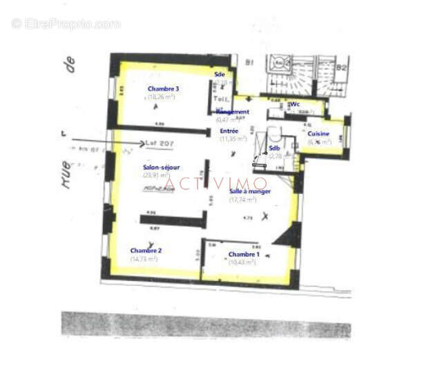 5 PIECES 110 m2 - Rue de Rennes - photo 23