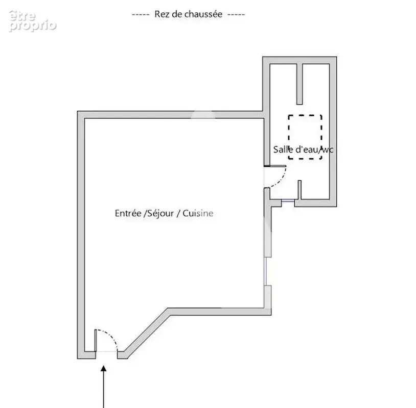 Appartement Paris studio 27.42 m2 - photo 11